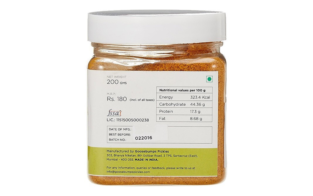 Goosebumps Rasam Masala (Flavouring) Homemade Spices   Glass Jar  200 grams